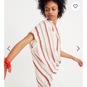 Madewell Central Shirt in Albee Stripe